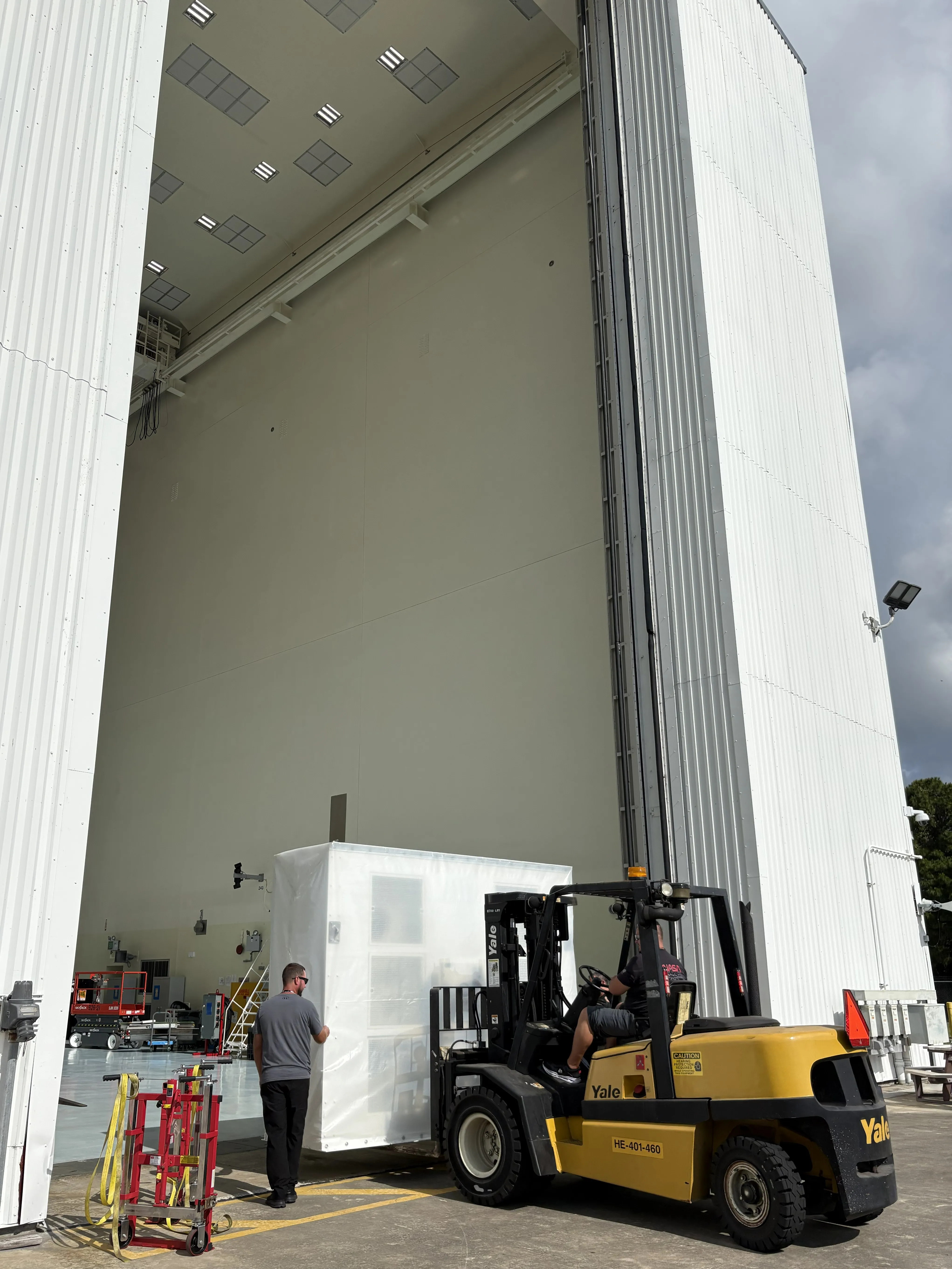 Key Support Equipment Arrives at Kennedy for Roman Space Telescope