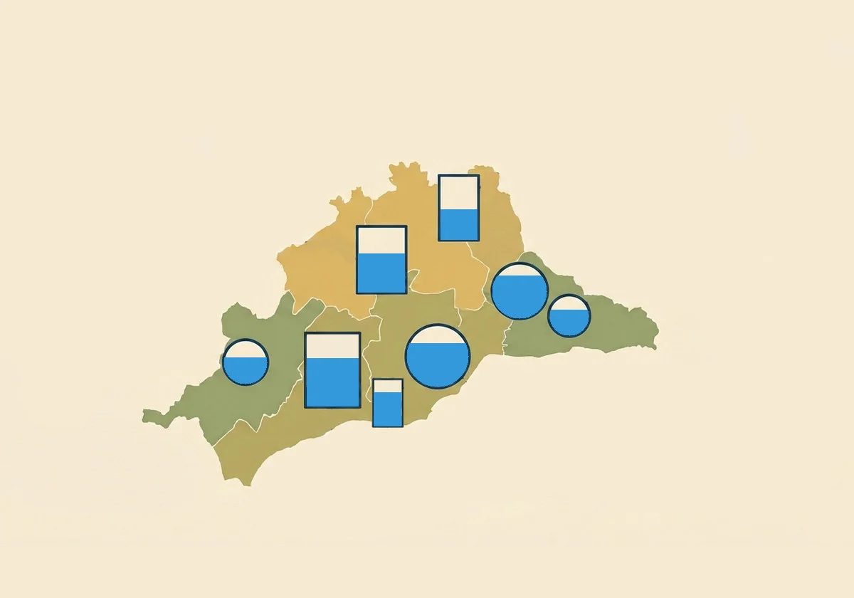 Estado de los embalses de Málaga el sábado, 02 de mayo de 2026