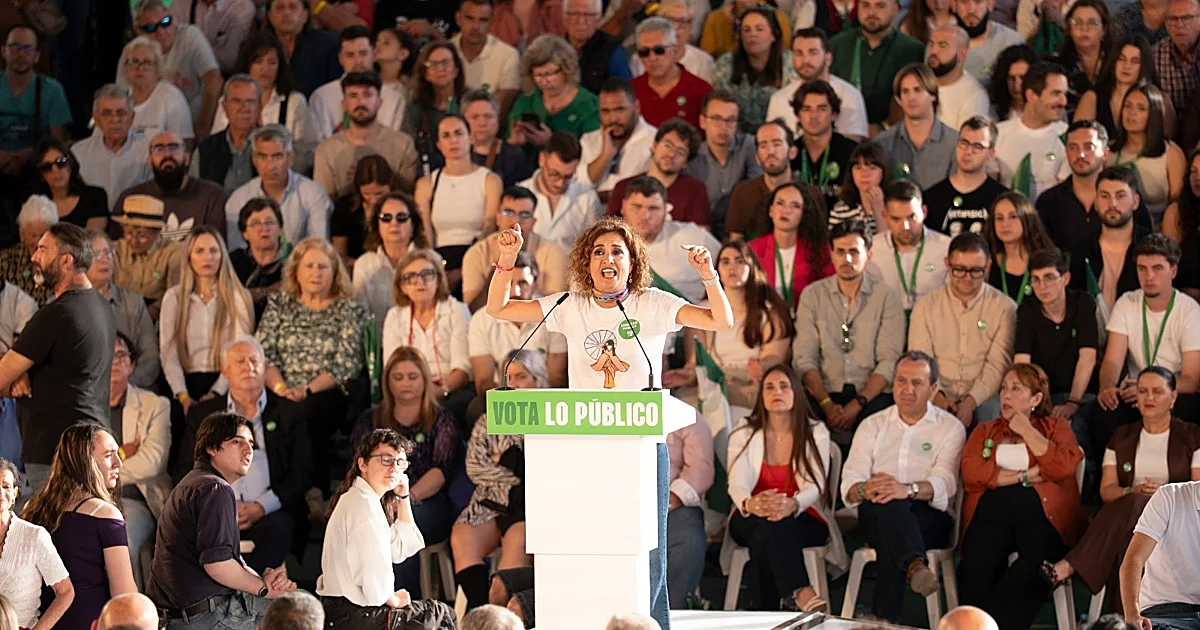 Montero promete dar a los jóvenes el 20% de entrada para una casa