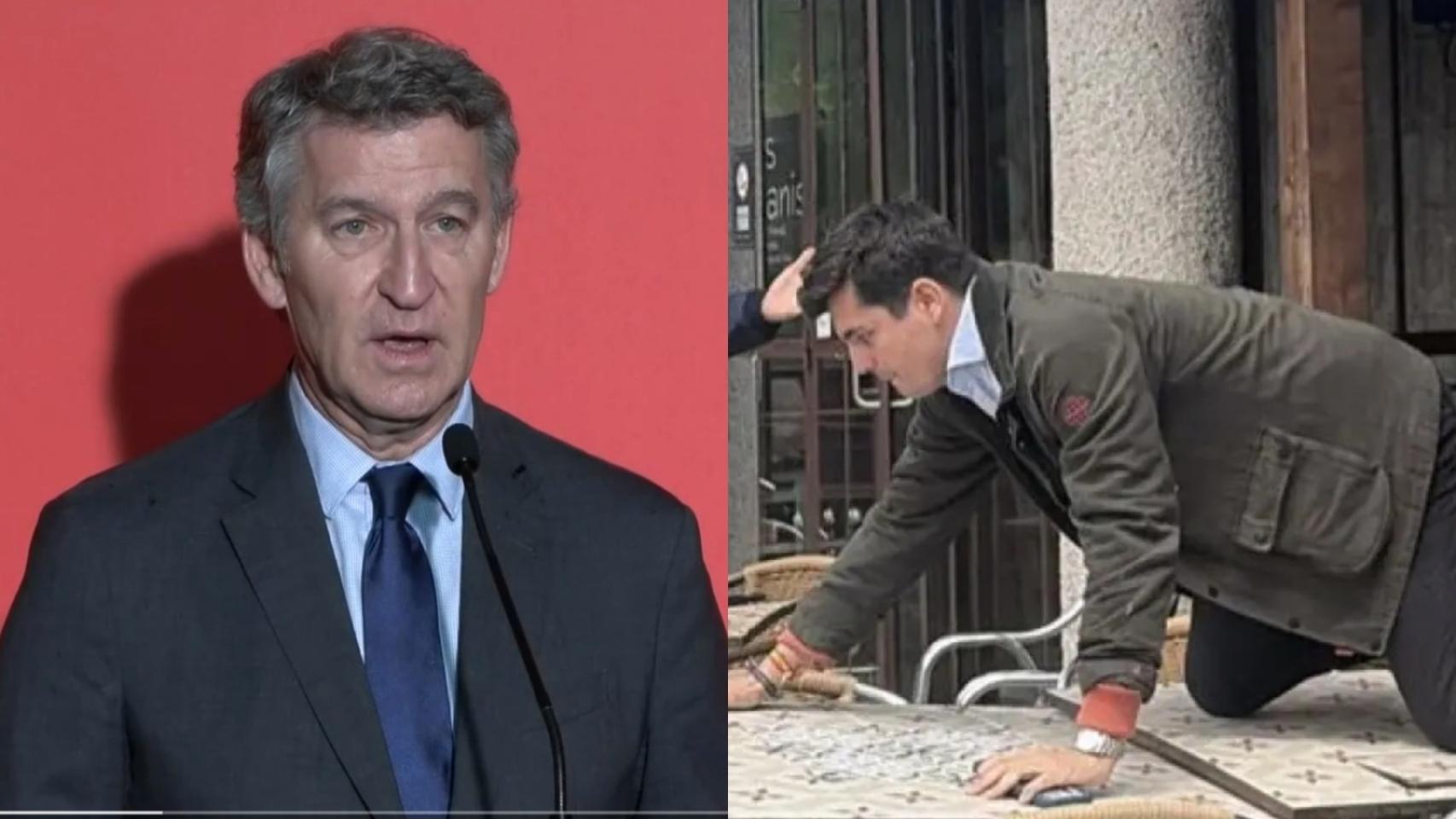 El 'altercado' del 'EsPanis' entre Begoña y Vito Quiles: Feijóo pide que se aclare quién tuvo una "actitud violenta"