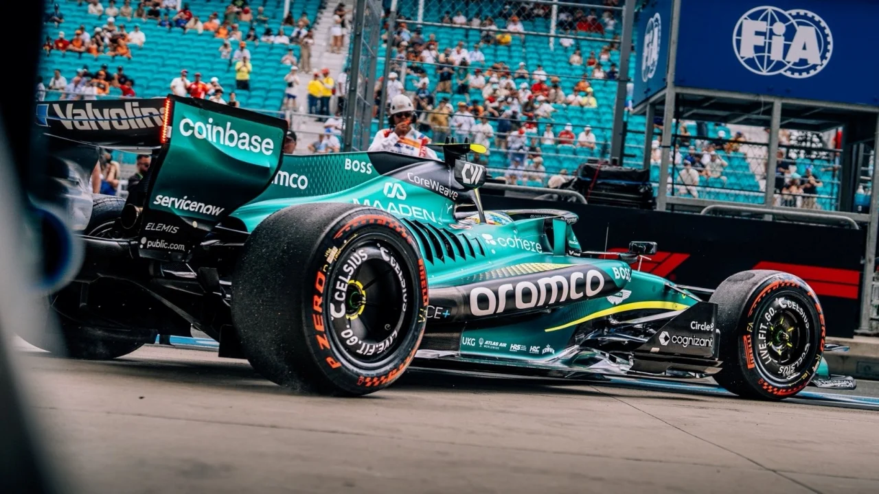 Alonso da por terminadas las vibraciones del Aston Martin: “Hemos resuelto eso y el coche ahora va normal”