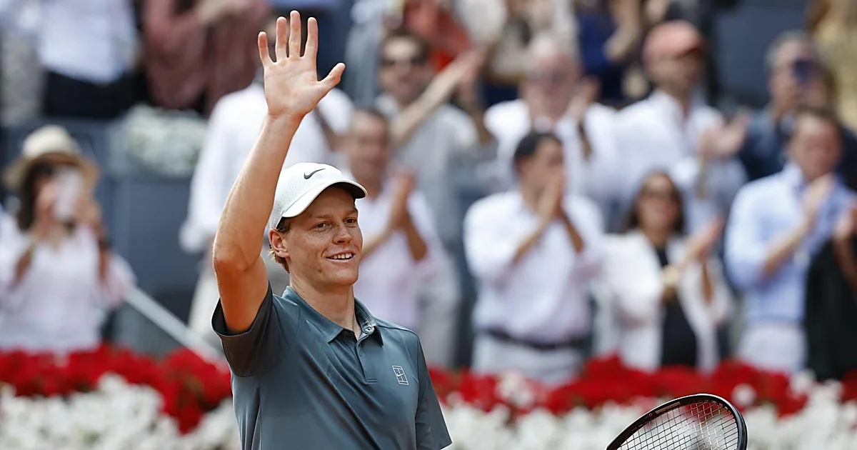 Sinner aplasta a Zverev y se estrena en Madrid
