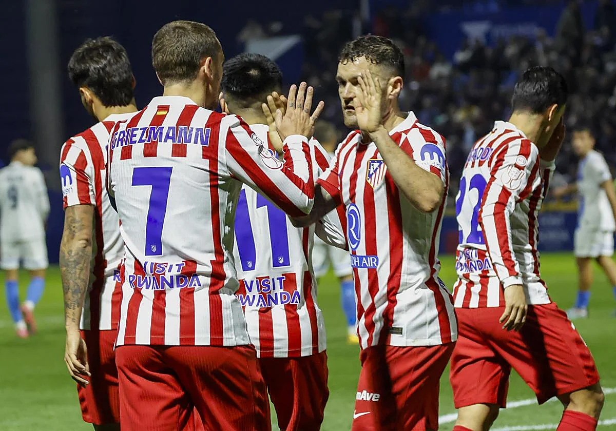 El Atlético cumple con apuros; Villarreal y Levante, eliminados