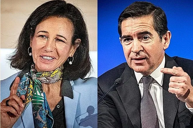 Santander y BBVA luchan por ganar la carrera de la rentabilidad de la banca europea