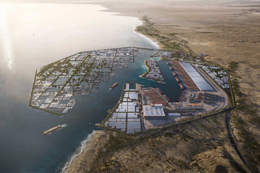 Neom ha dejado de ser ciencia ficción gracias a la guerra de Irán: de ciudad futurista al gran atajo logístico que esquiva Ormuz