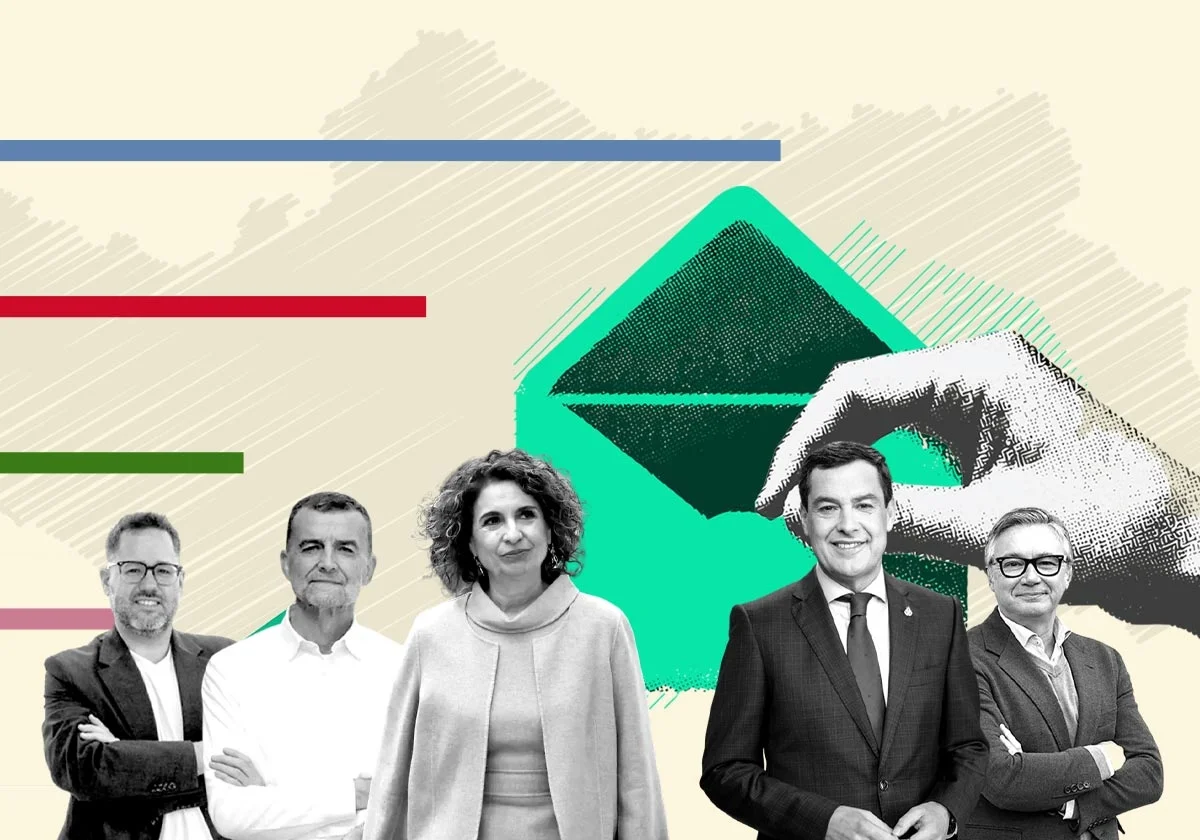 Primer debate de la campaña electoral por el 17M en Andalucía