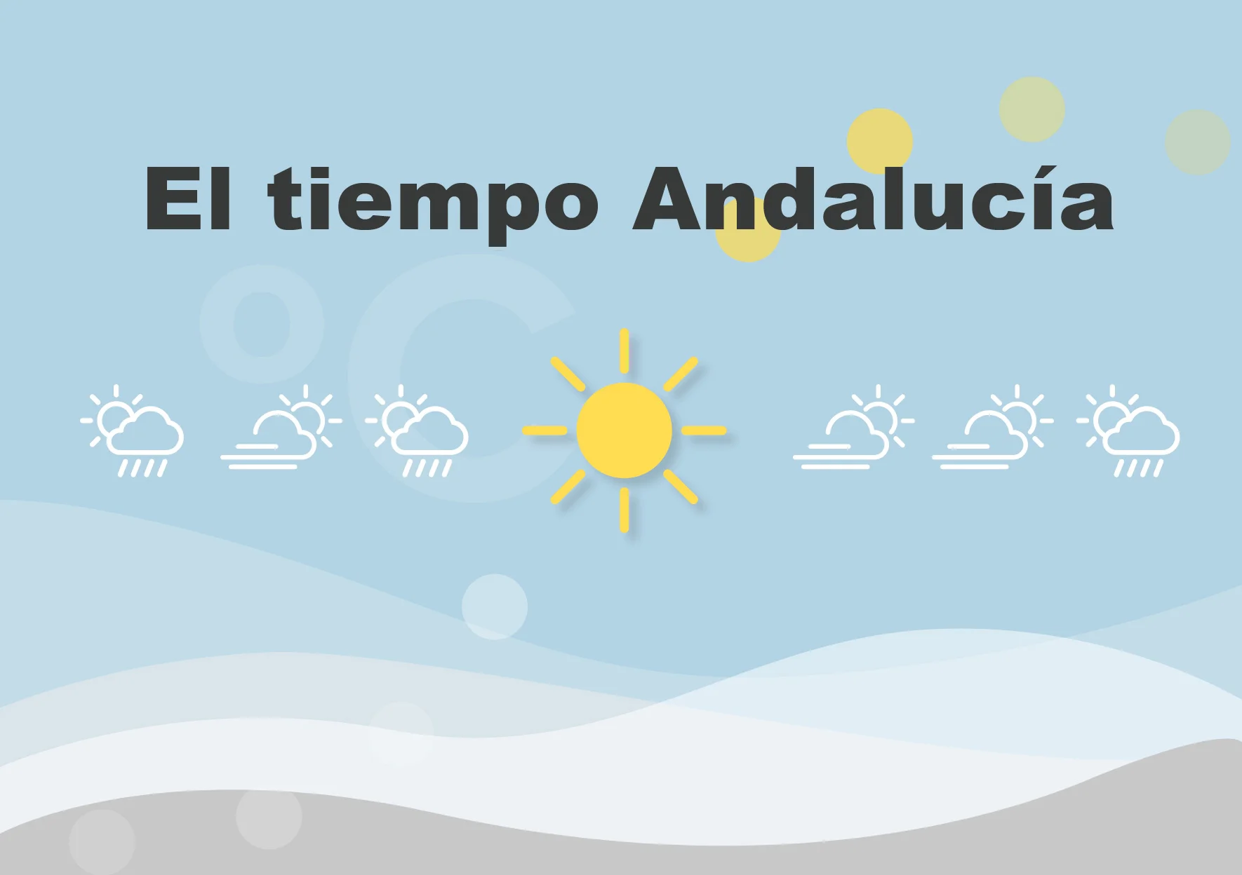 El tiempo en Andalucía: previsión para el martes, 05 de mayo de 2026