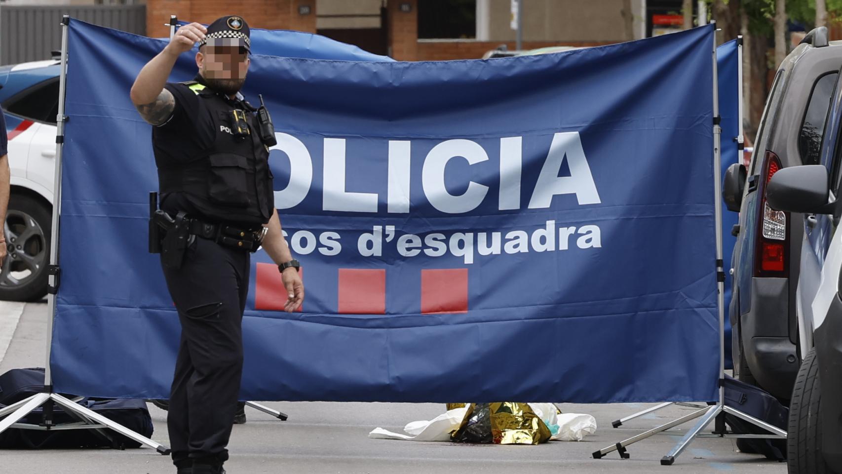 La asesinada en la zona alta de Barcelona era una china de 42 años: la Generalitat dice que su verdugo magrebí es un 'alterado'