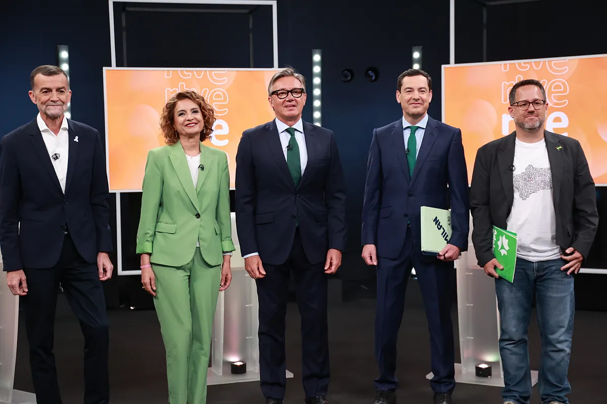 El PP de Juanma Moreno bordea la mayoría absoluta en Andalucía con Vox al alza, según el Centra