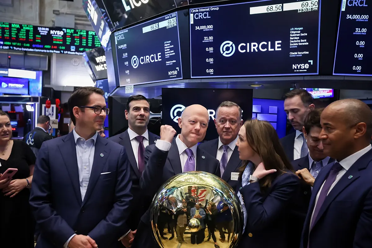 Circle vuela en Bolsa con los avances en la regulación cripto