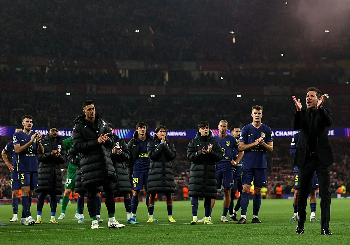 El Arsenal castiga al Atlético sin final