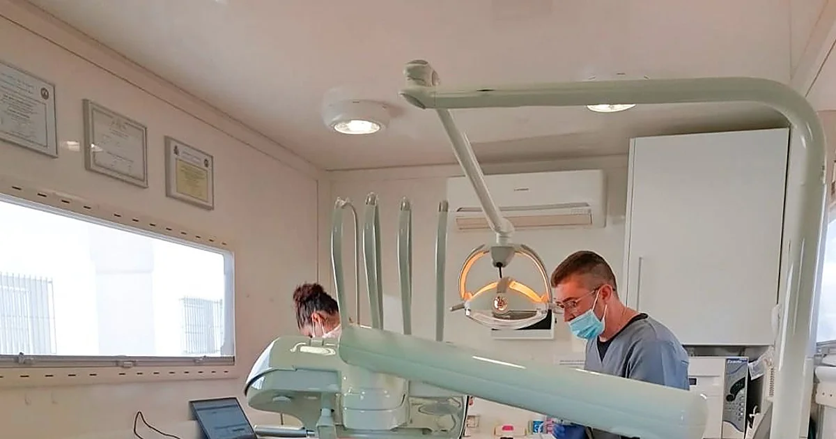 La dentista sobre ruedas