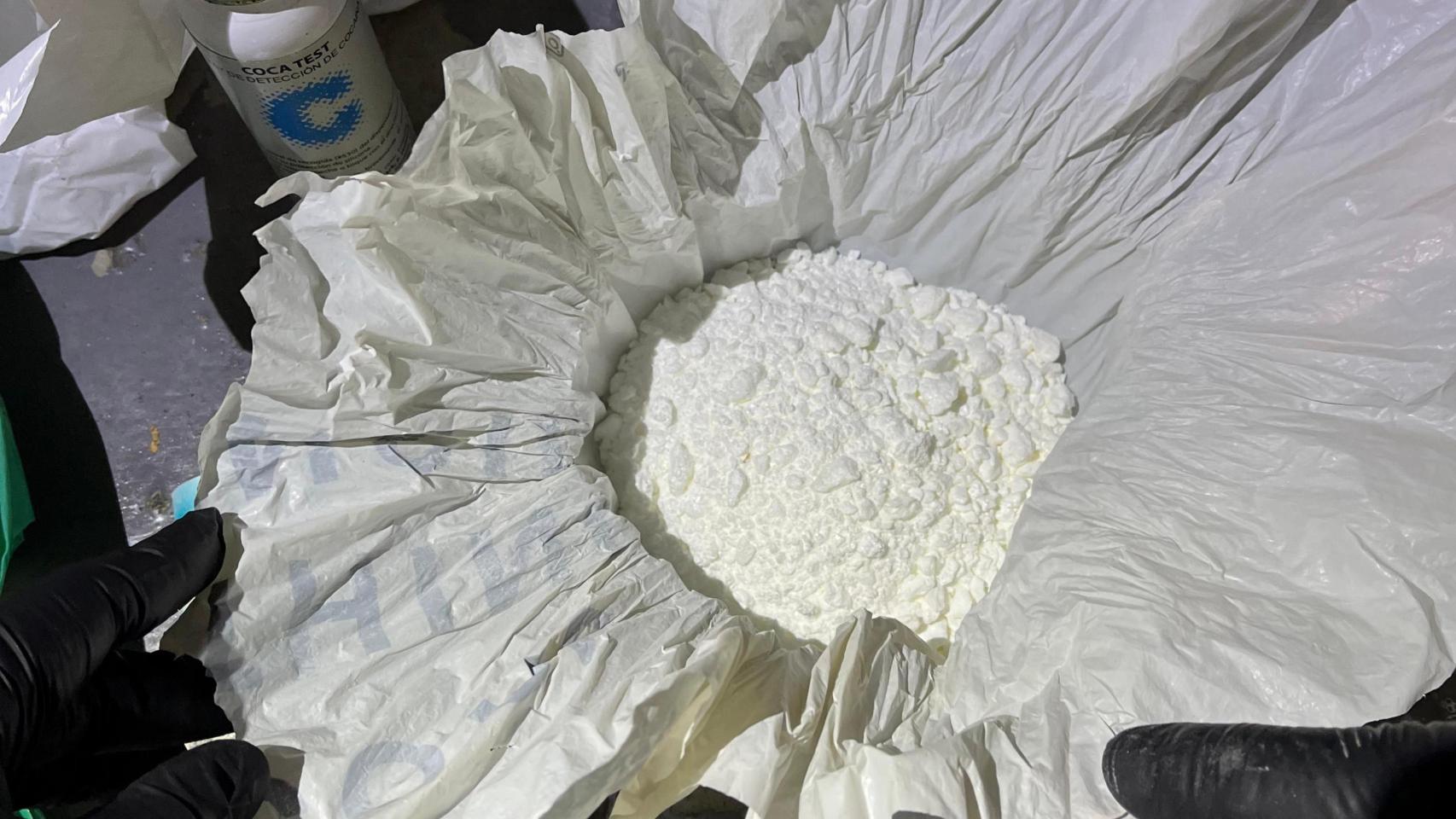 Desmantelado en un trastero de Toledo un laboratorio donde se adulteraban "enormes cantidades" de cocaína