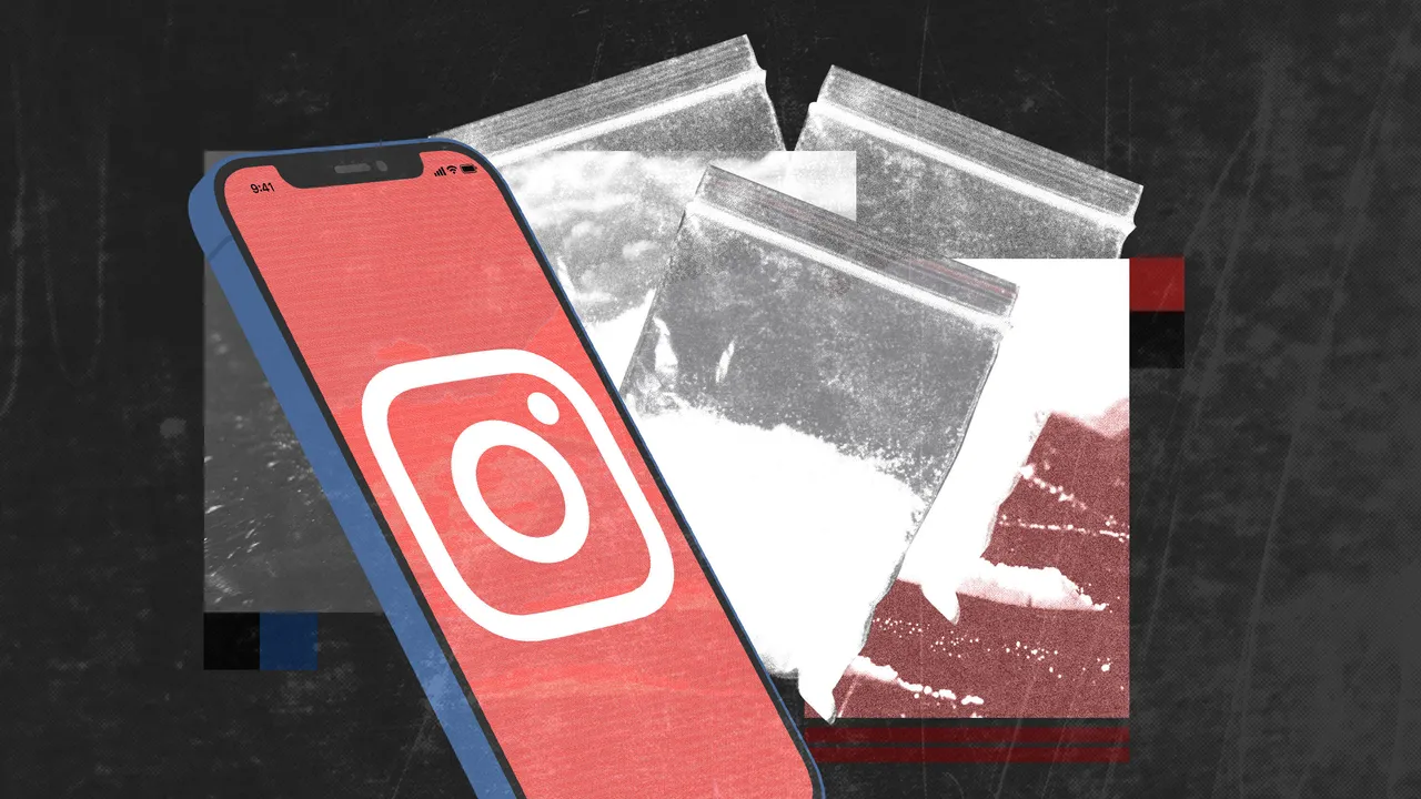 Estos anuncios de Instagram definitivamente son sobre cocaína