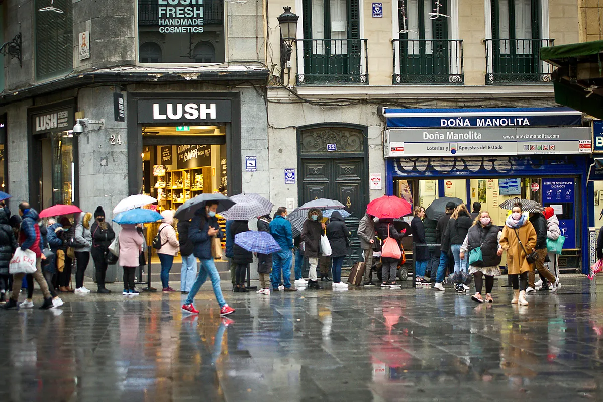 Hacienda ganará hasta 180,2 millones de euros por el Sorteo Extraordinario de Navidad 2025