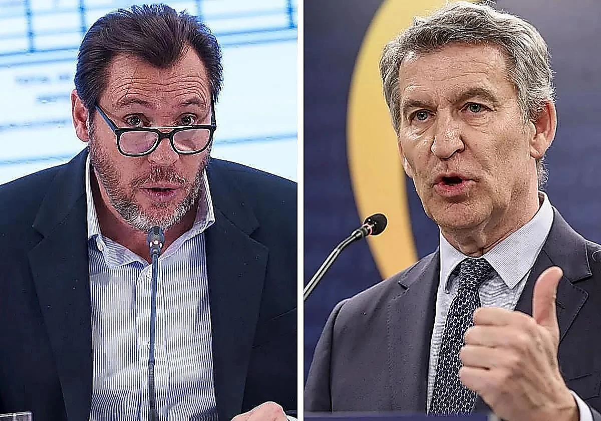 Óscar Puente llama «imbécil» a Feijóo tras conocerse la imputación de Zapatero