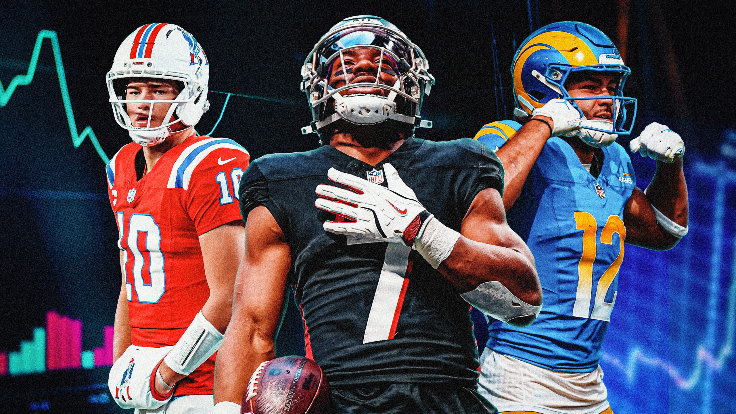 Every NFL team’s 2026 depth chart, with PFF grades, WAR and WAA