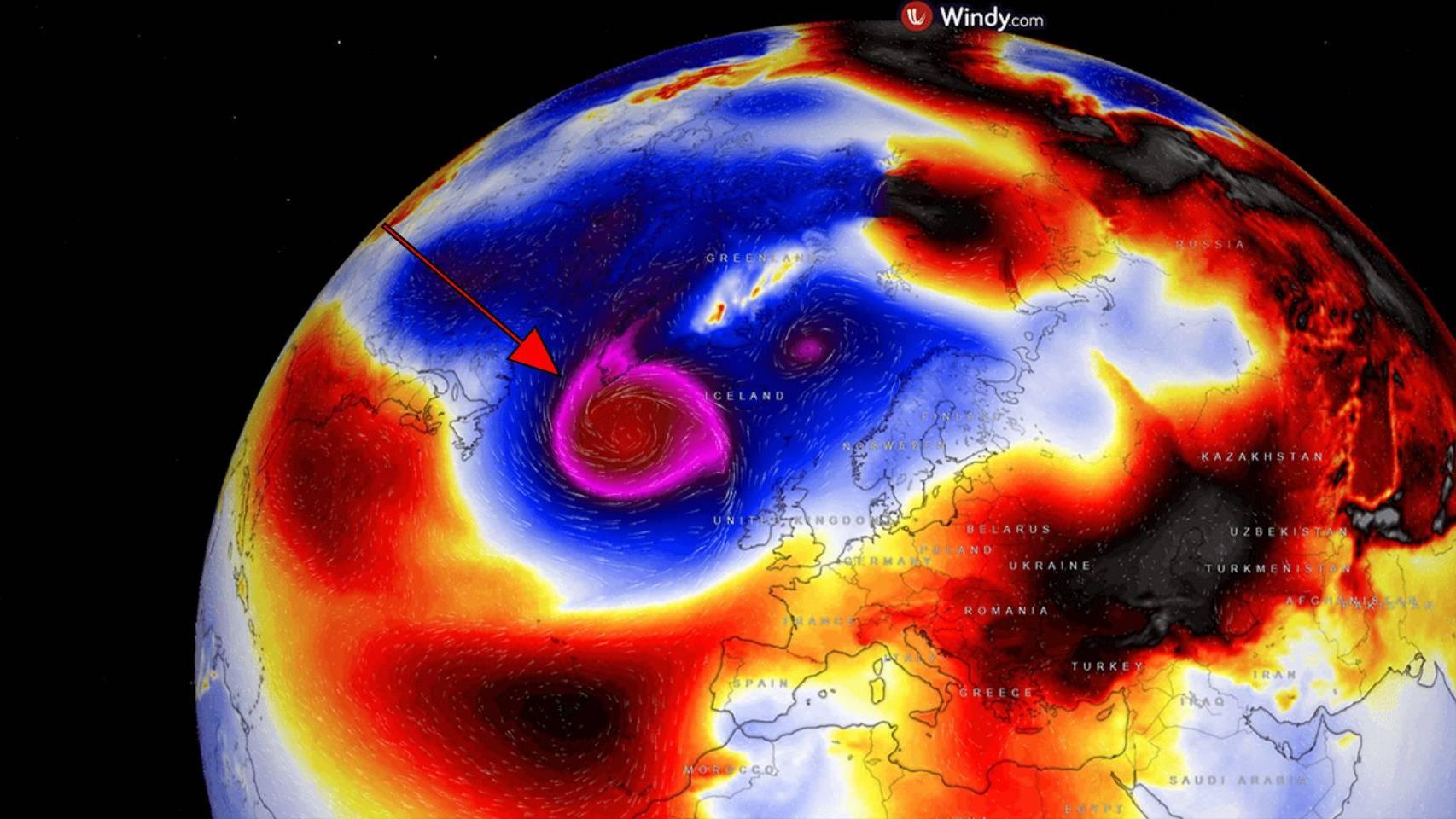 Una fuerte borrasca fría llega a España este fin de semana: Aemet avisa de nevadas a partir de 800 metros en estas zonas