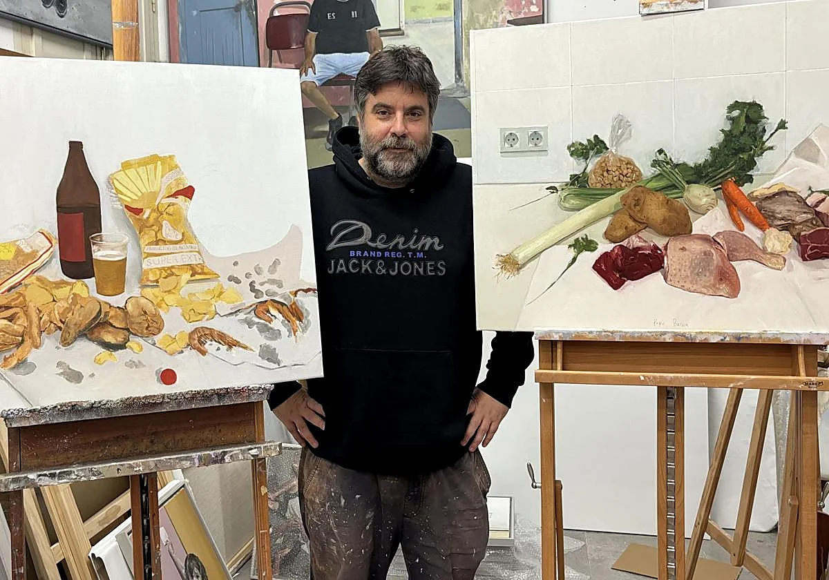 Pepe Baena, el pintor de bodegones y desayunos andaluces, en el Aula de Cultura de SUR