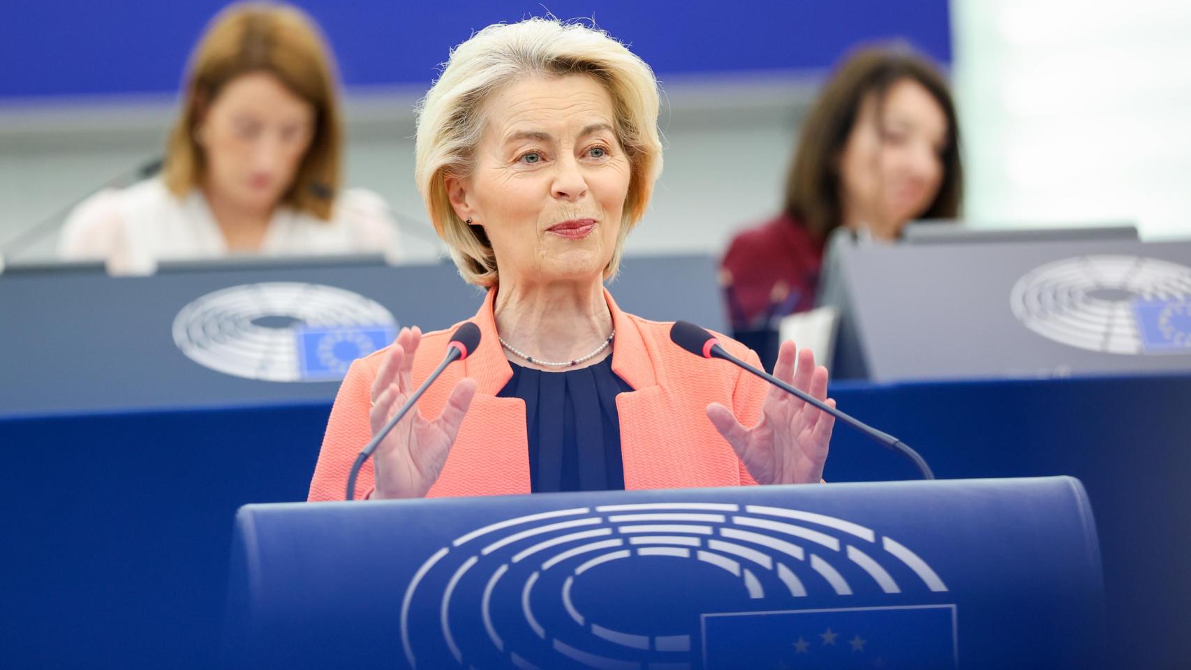 Bruselas replica al Parlamento que no ve irregularidades en que Sánchez usara fondos NextGen para pensiones