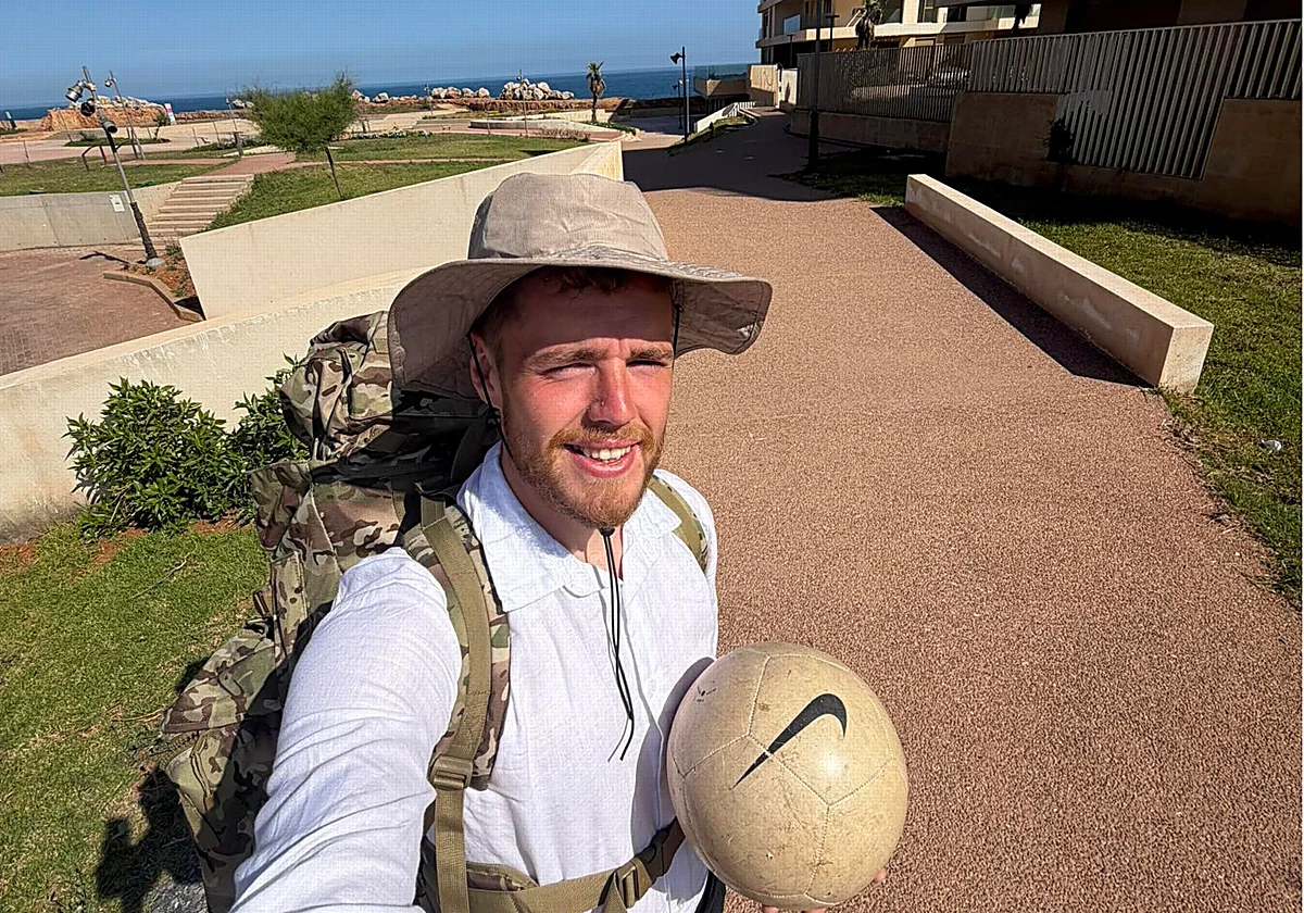 British football fanatic undertakes challenging 2,000-mile odyssey in support of UK hospice