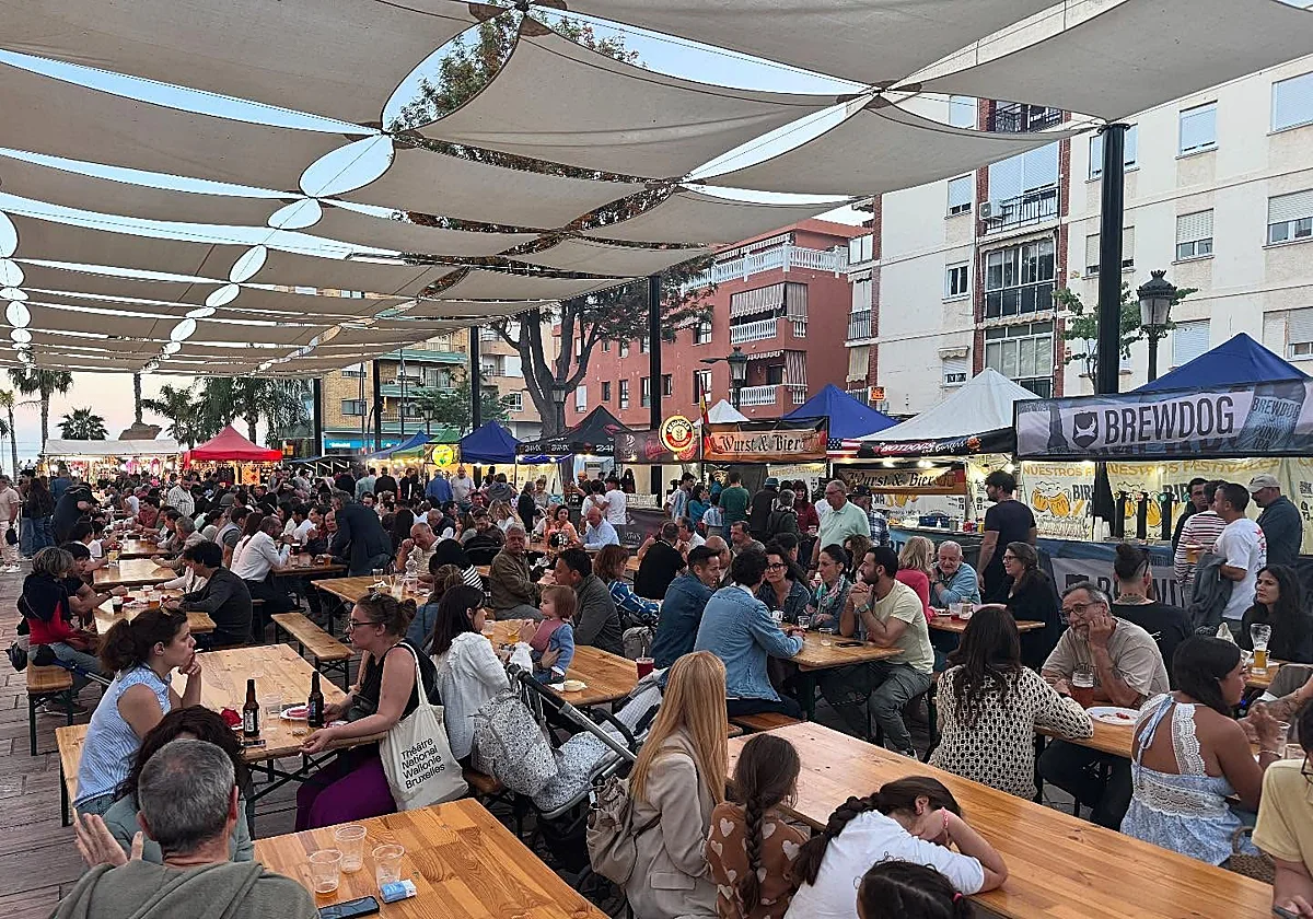 Más de 35 grifos de cerveza en la Birra & Art de Rincón de la Victoria