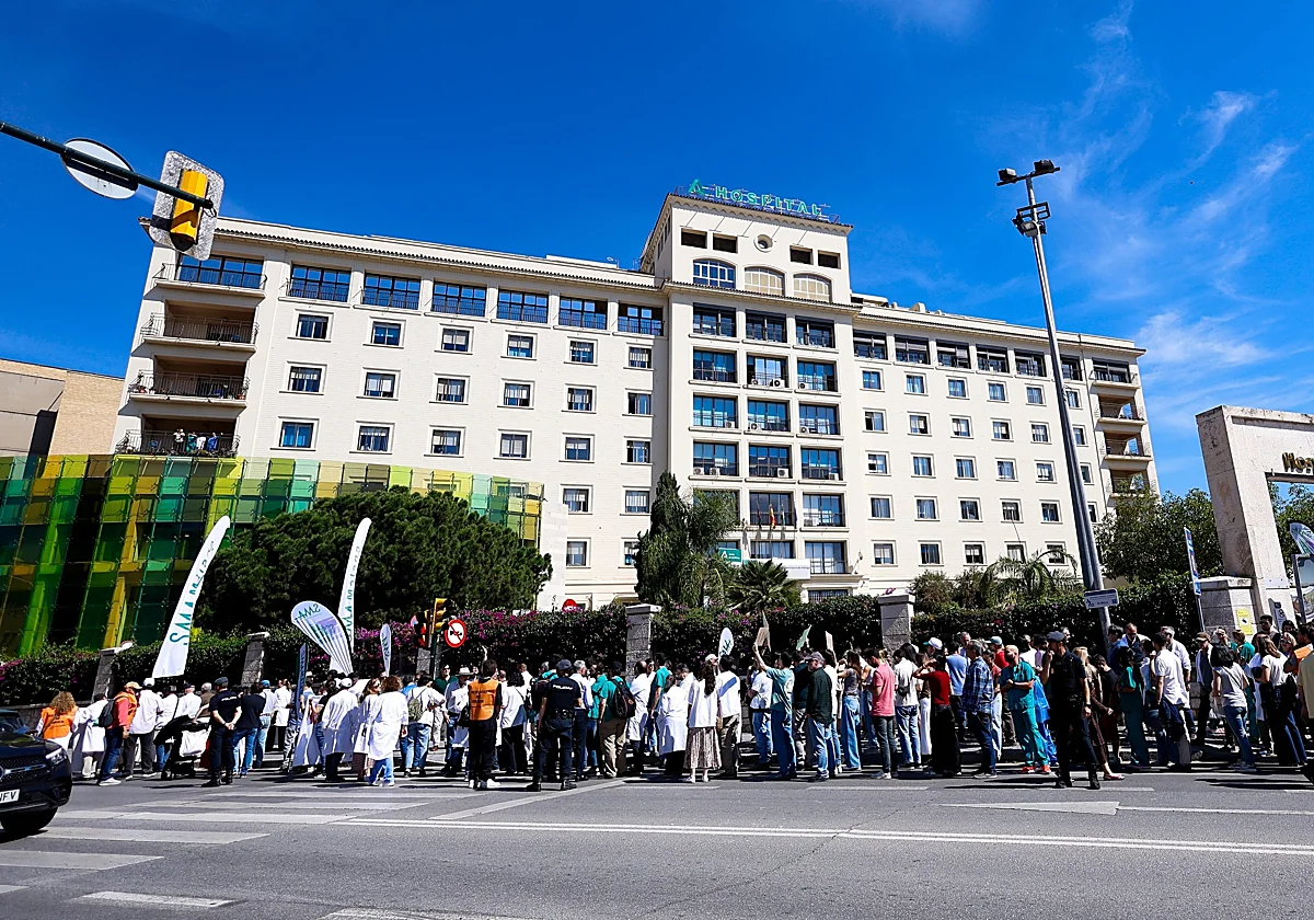 La huelga de médicos deja en Málaga 18.500 consultas, operaciones y pruebas suspendidas en dos días