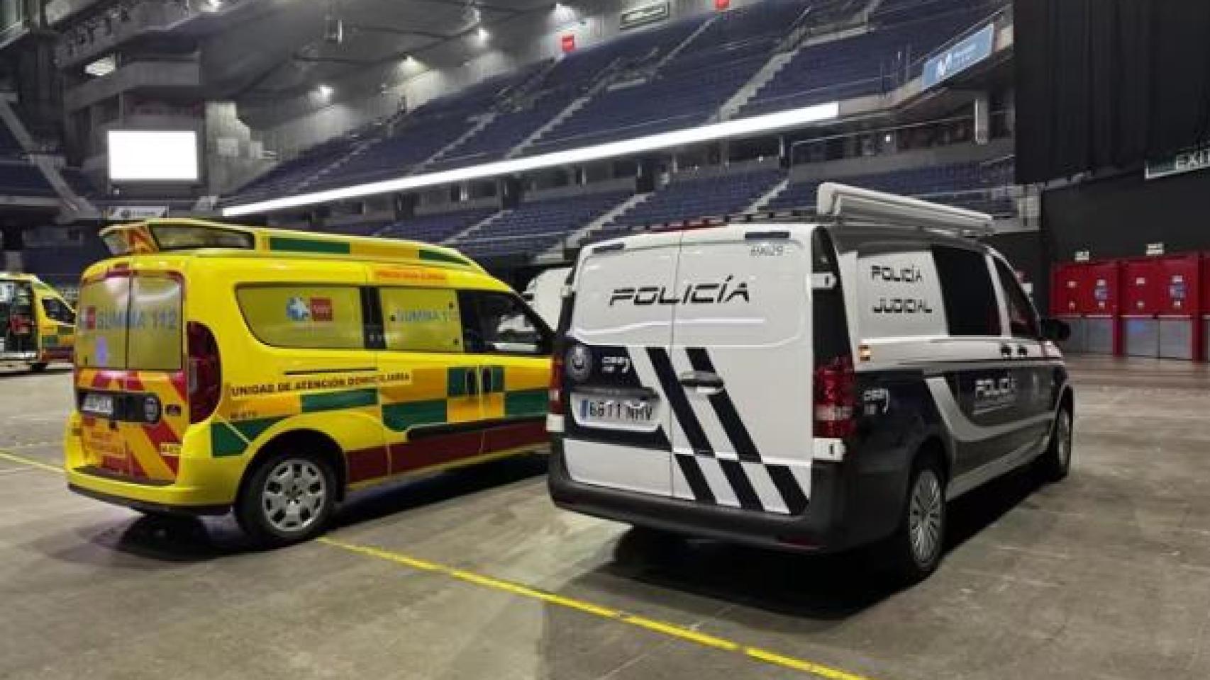 Muere un trabajador de 50 años tras caer desde una altura de unos 30 metros en el interior del Movistar Arena