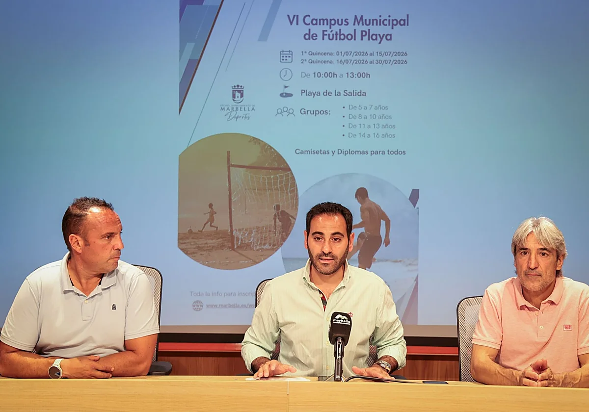 El Ayuntamiento de Marbella impulsa la sexta edición del Campus de Fútbol Playa con 160 plazas gratuitas