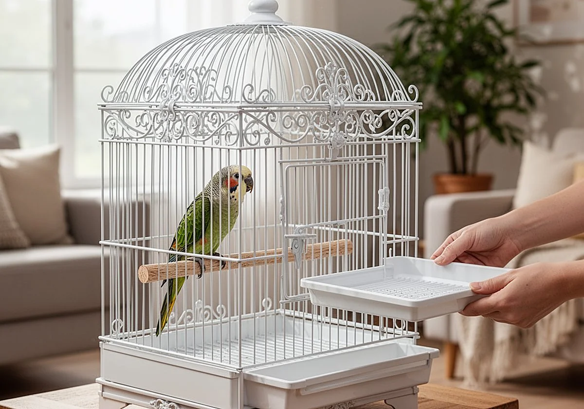 Estas jaulas para pájaros combinan estilo y aportan seguridad y bienestar a tus pajaritos
