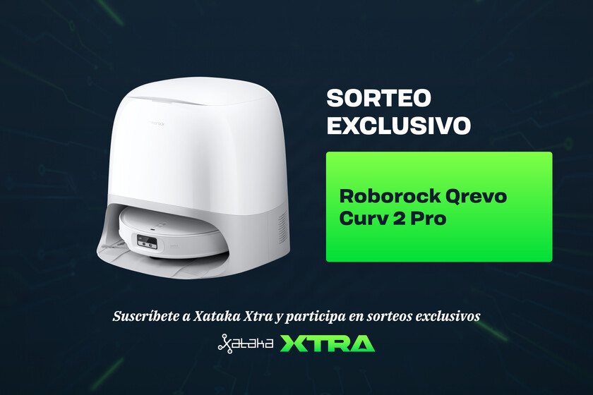 ¡Últimas horas para participar en el sorteo de un Roborock Qrevo Curv 2 Pro! Solo para miembros de Xataka Xtra