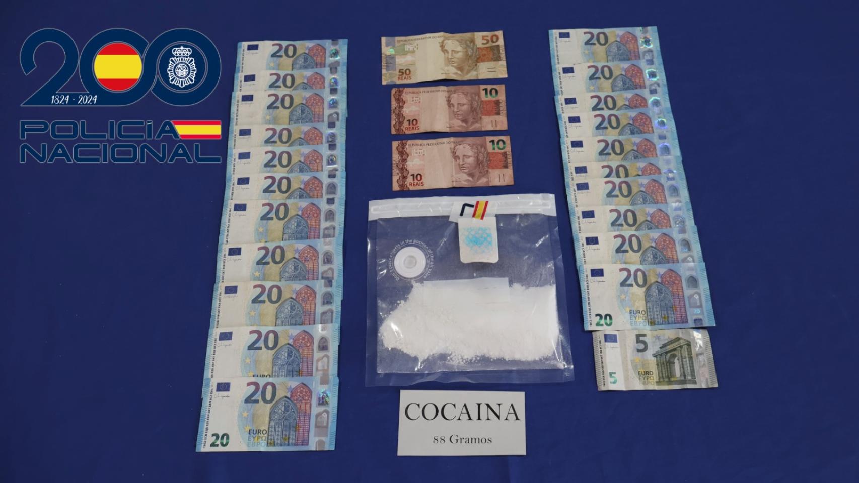 A prisión tras ser cazada en la estación de Salamanca con cocaína valorada en 5.400 euros en su maleta