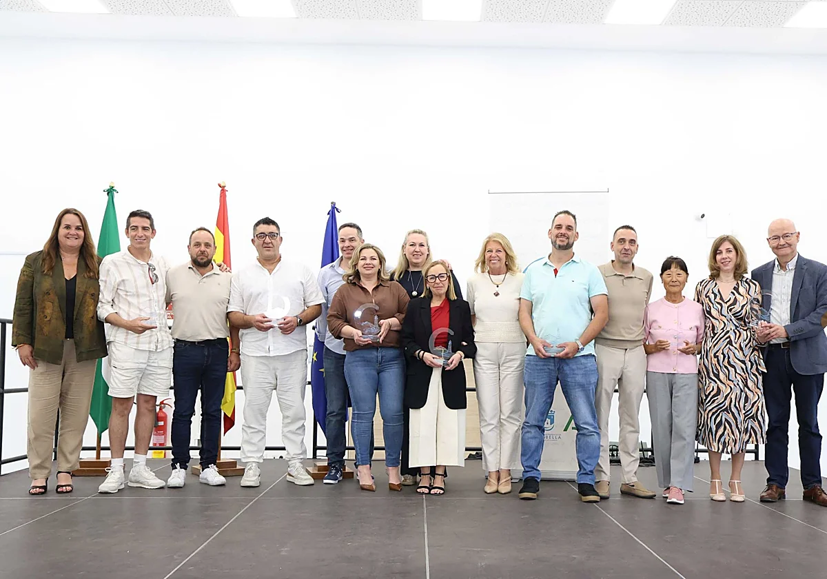 Marbella premia a ocho referentes empresariales por su contribución al desarrollo y a la identidad de Nueva Andalucía