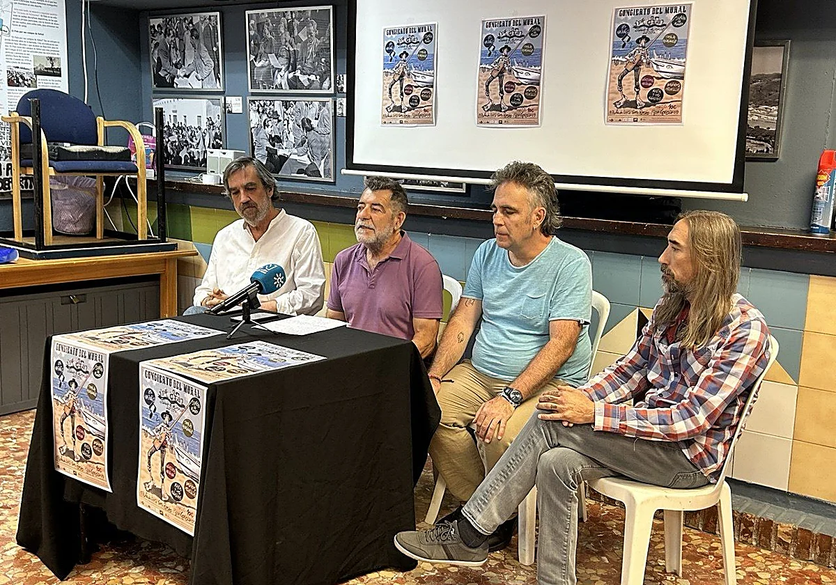 El Palo prepara un nuevo concierto solidario para impulsar el mural de sus personajes populares