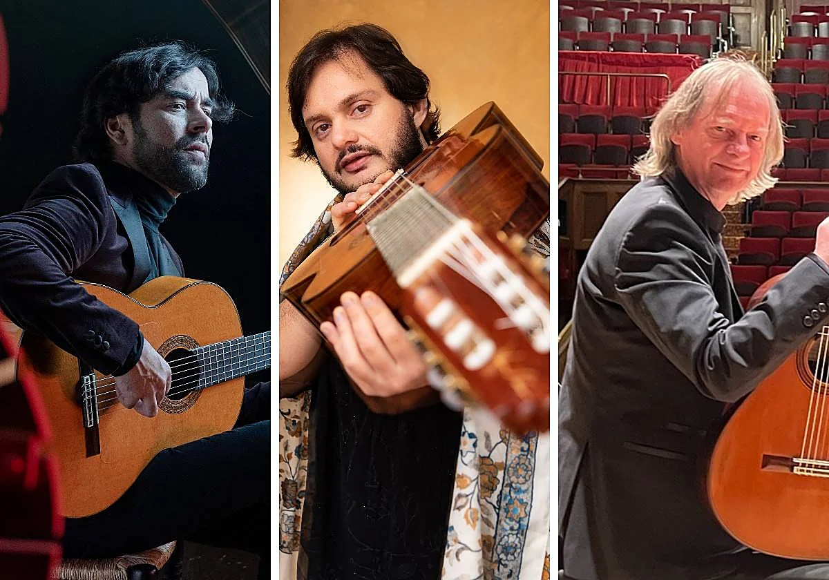 David Russell, Yamandú Costa y Daniel Casares, maestros del Festival Internacional de Guitarra de Málaga
