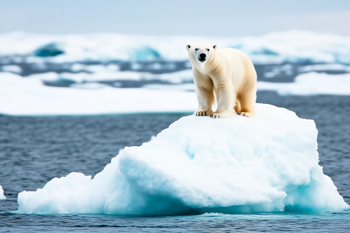 El Ártico se calienta y el deshielo tiñe los ríos de naranja