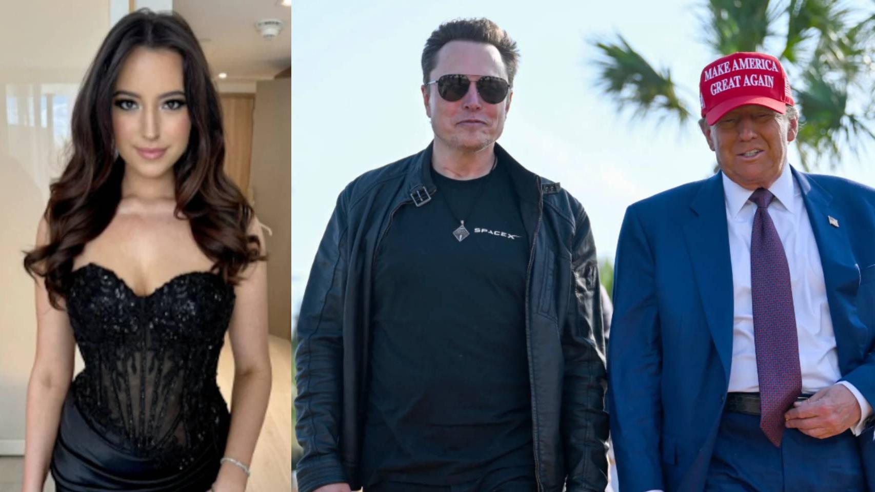 Ashley, la 'influencer' MAGA que tuvo un hijo con Musk y ahora destapa la maquinaria en redes de propaganda de Trump