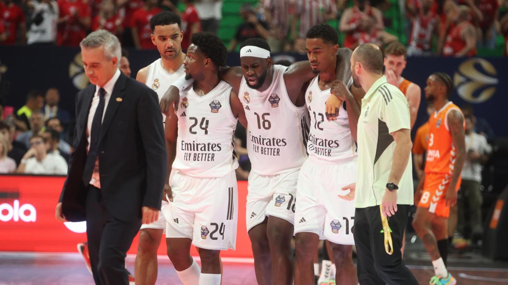 El drama del Madrid, sin pívots para la final, ante la fortaleza de Olympiacos: la Duodécima, una misión aún más difícil