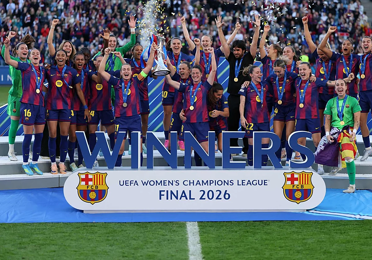 El Barça firma el póker de Champions