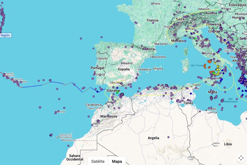 El Google Maps de los terremotos: 5,4 millones de seísmos reunidos en un mapa interactivo en 3D