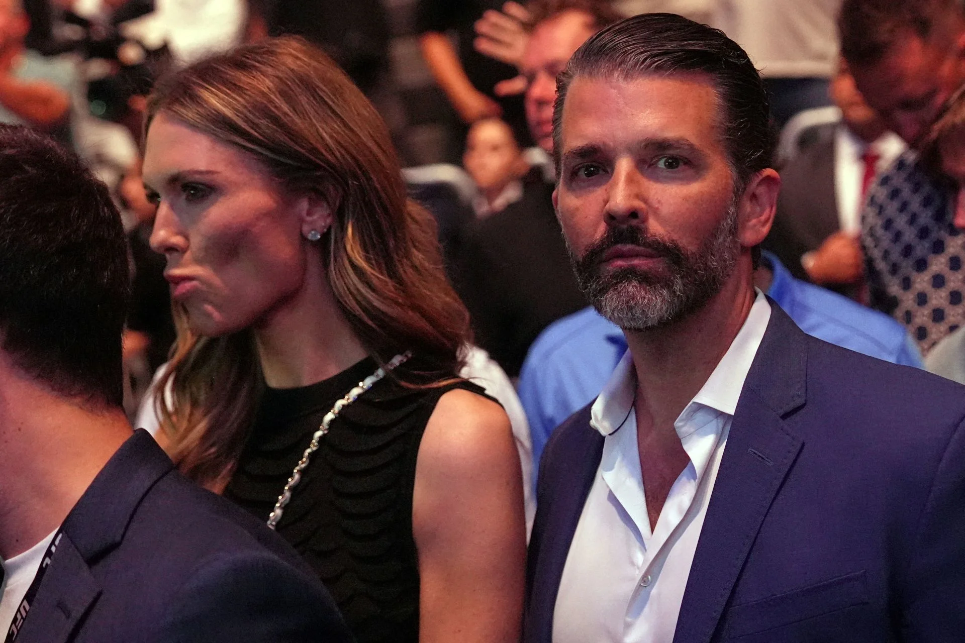 Donald Trump Jr. y Bettina Anderson, boda íntima en las Bahamas