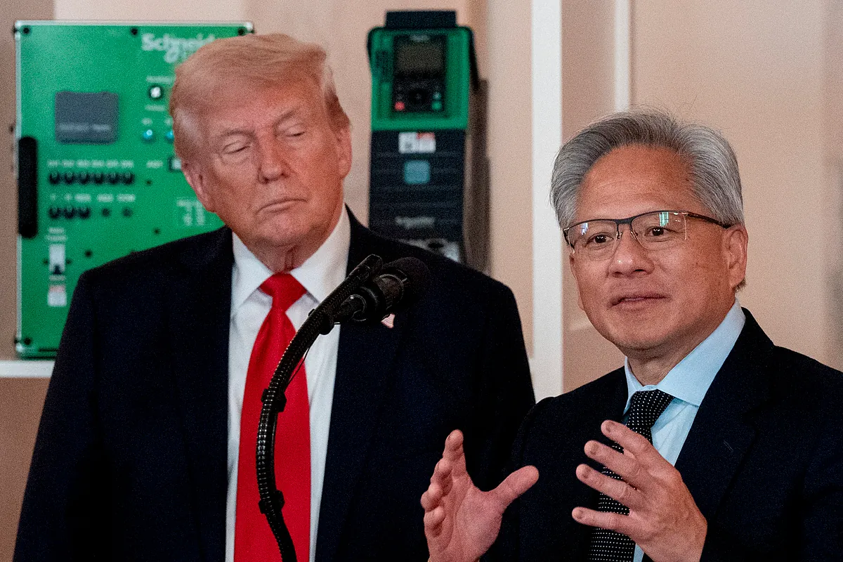 'Los iguales se atraen': Cómo Jensen Huang se ganó a Donald Trump