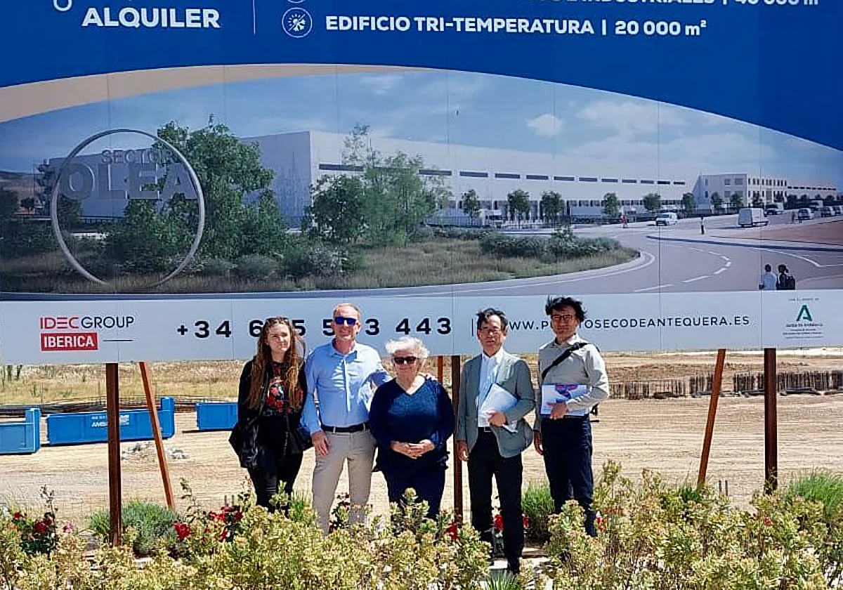 Inversores japoneses y australianos ponen el foco en el Puerto Seco de Antequera
