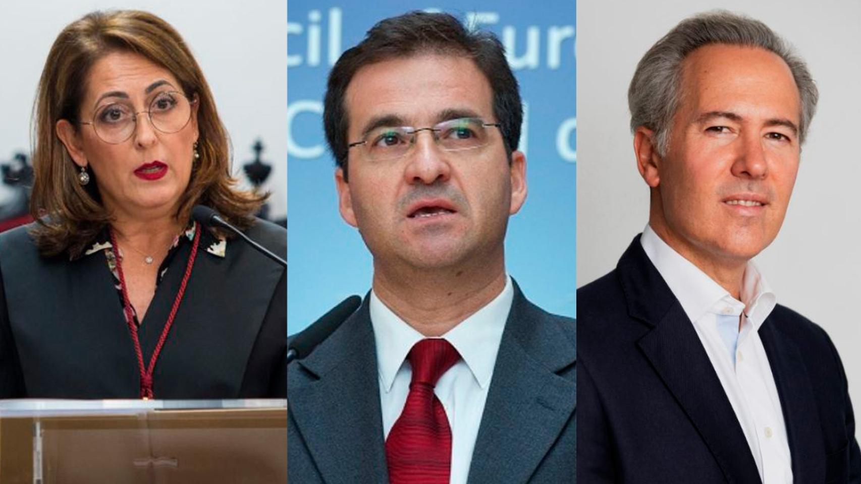 Los juristas Luis Jimena, Ana Salinas y Daniel Sarmiento, en la terna para el Tribunal Europeo de Derechos Humanos
