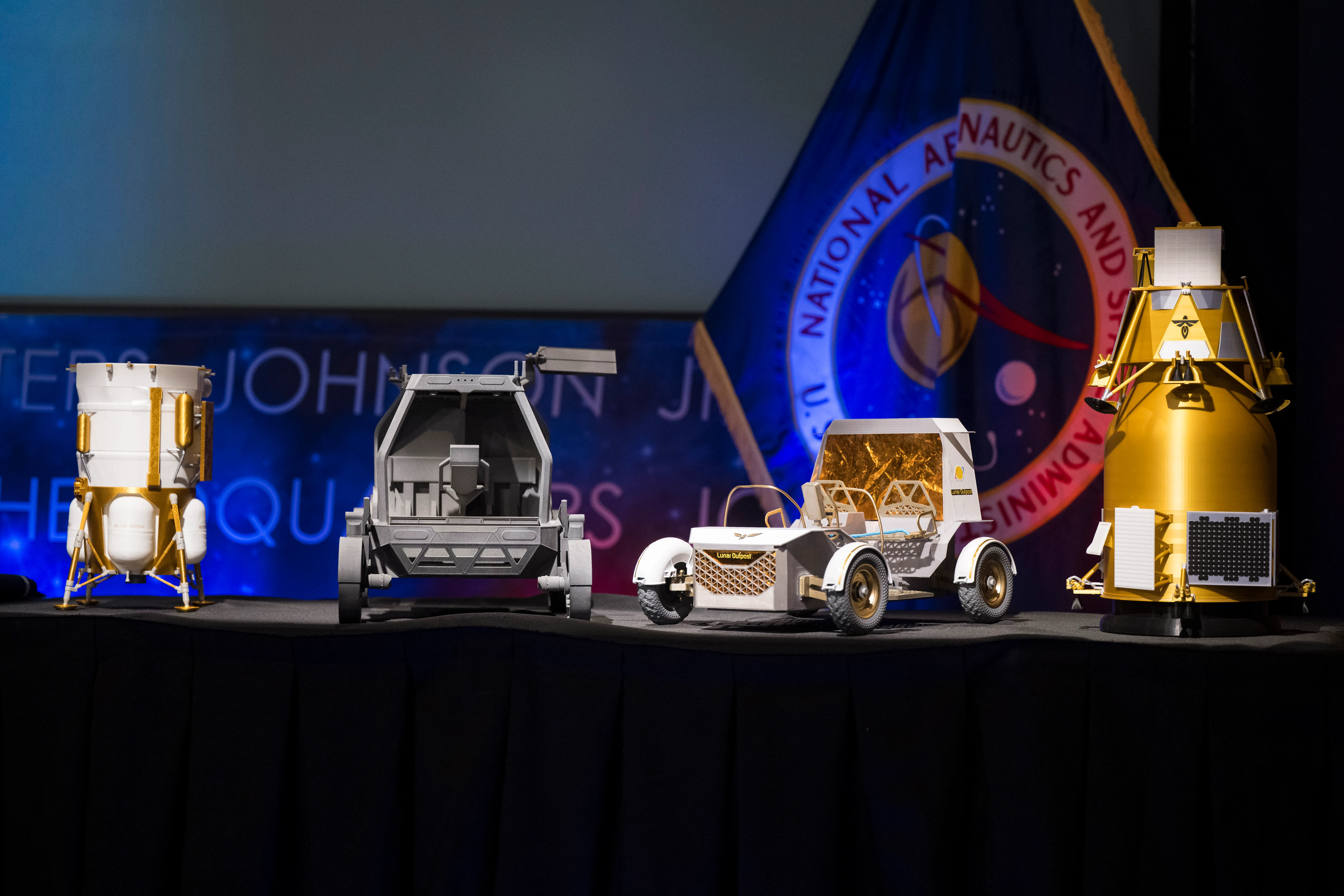 NASA Provides Update on Moon Base Rovers, Landers, Missions