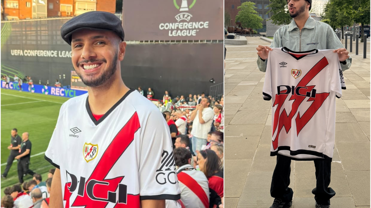 El único fan del Rayo en su país: "No bebo, pero si gana... lo haré por primera vez"