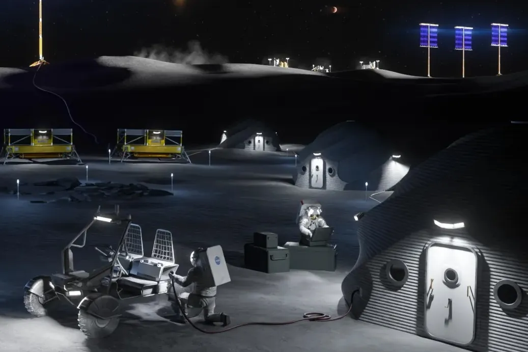 La NASA construirá una base lunar de la mano de Jeff Bezos