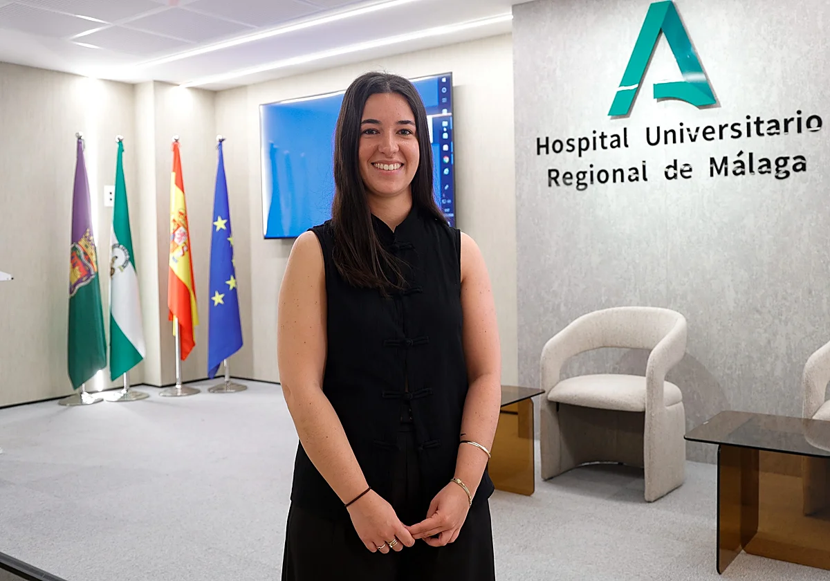 Loreto Fernández, primera residente de Urgencias del Hospital Regional: «Me gusta la adrenalina»