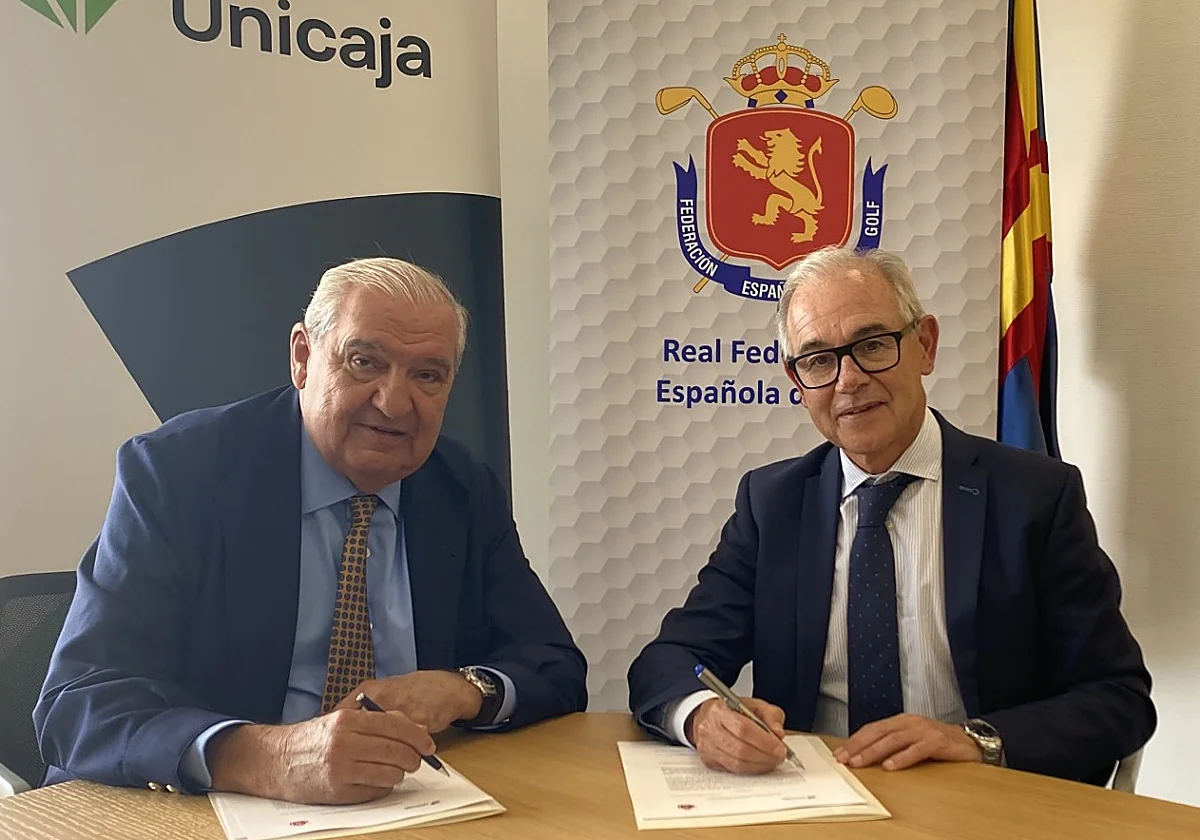 Unicaja se convierte en nuevo patrocinador de la Federación Española de Golf