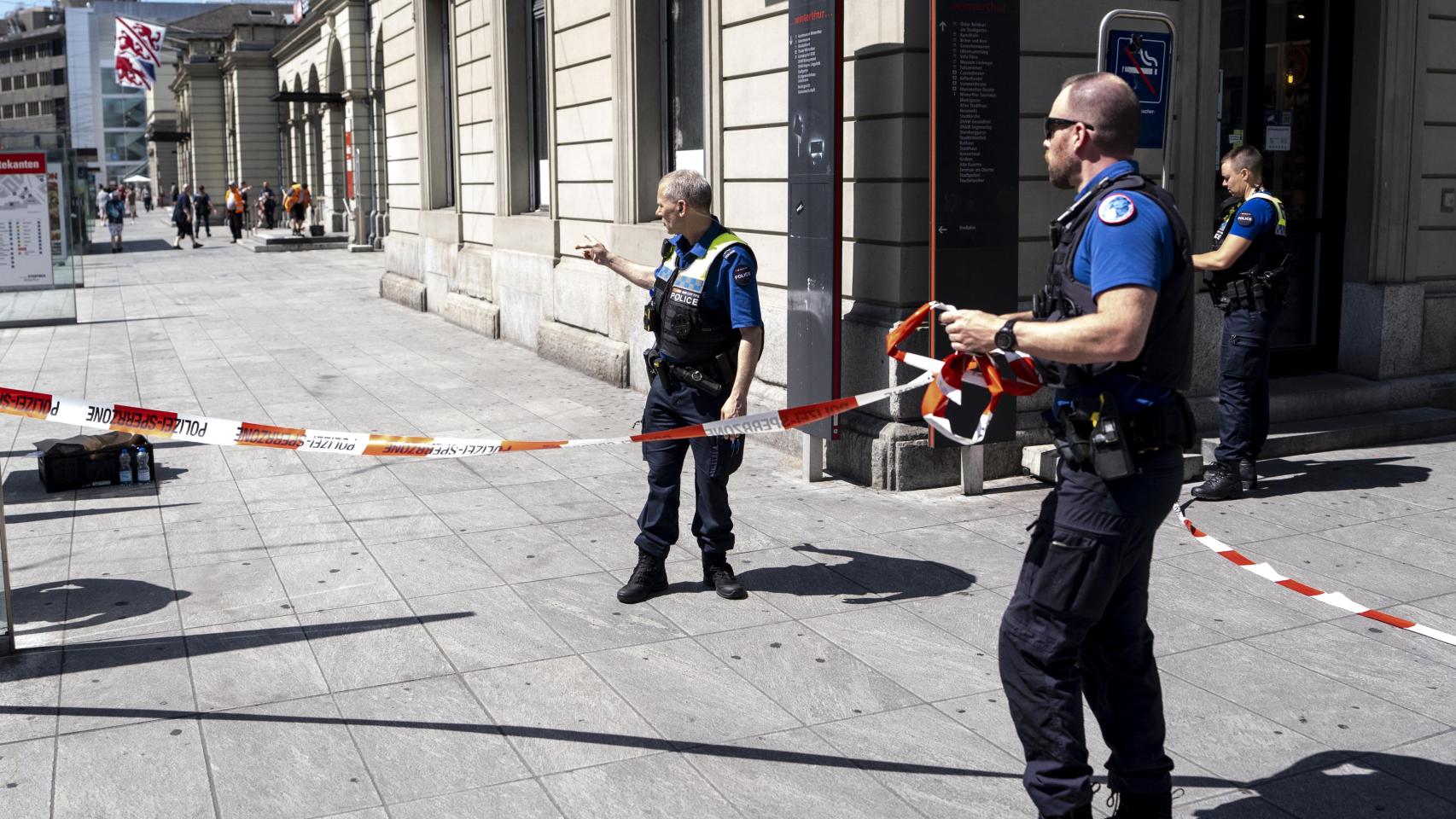Un ataque con arma blanca deja tres heridos de gravedad en una estación de tren en el noroeste de Suiza